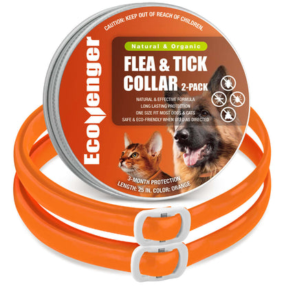 Ecovenger Flea & Tick Collar Repellent 2-Pack