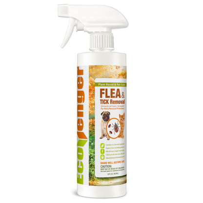 Ecovenger Flea & Tick Removal Spray 16 oz for Dogs and Cats