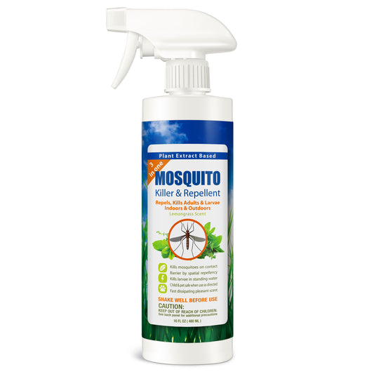 Mosquito 3-in-1 Killer & Repellent 16 OZ