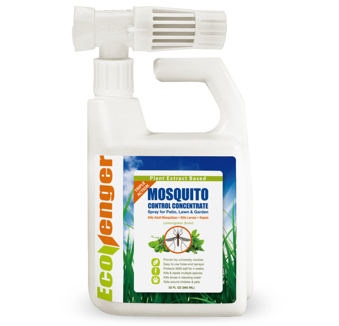 Mosquito 3-in-1 Killer & Repellent 32 OZ with Hose-End Sprayer