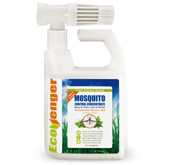 mosquito repellent garden spray Ecovenger Mosquito Triple-Action Control 32OZ Hose Sprayer – EcoVenger